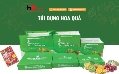In túi đựng hoa quả - Nâng tầm nông sản Việt Nam
